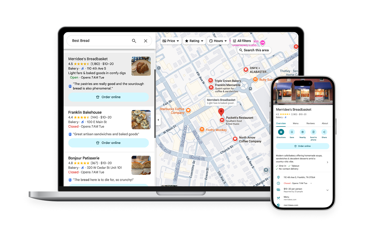 Google Business Profile optimization for restaurants